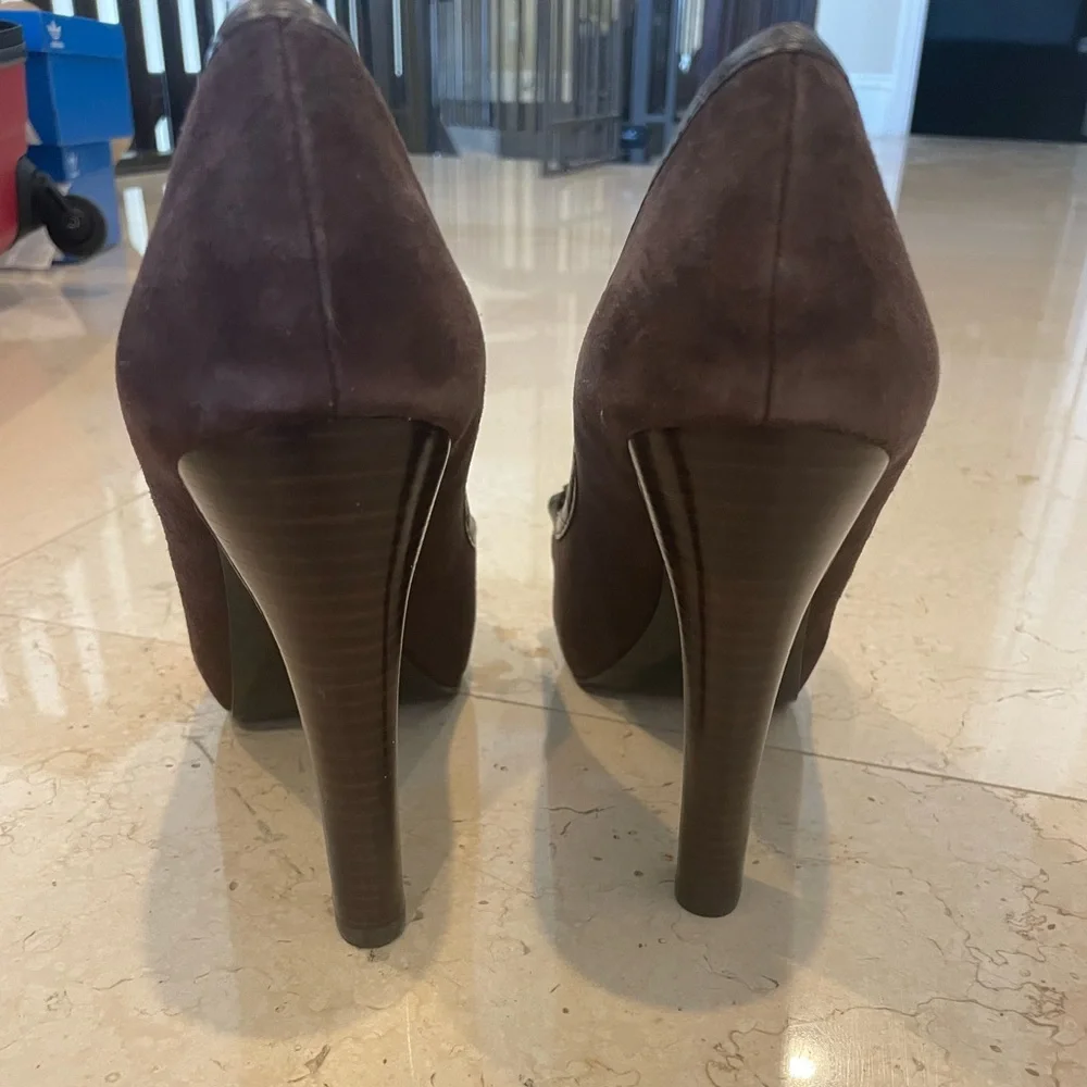 Women’s Nine West Brown High Heels - Picture 4 of 4